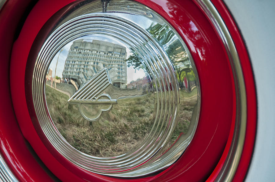 Hub Cap Reflection Photograph by Roni Chastain