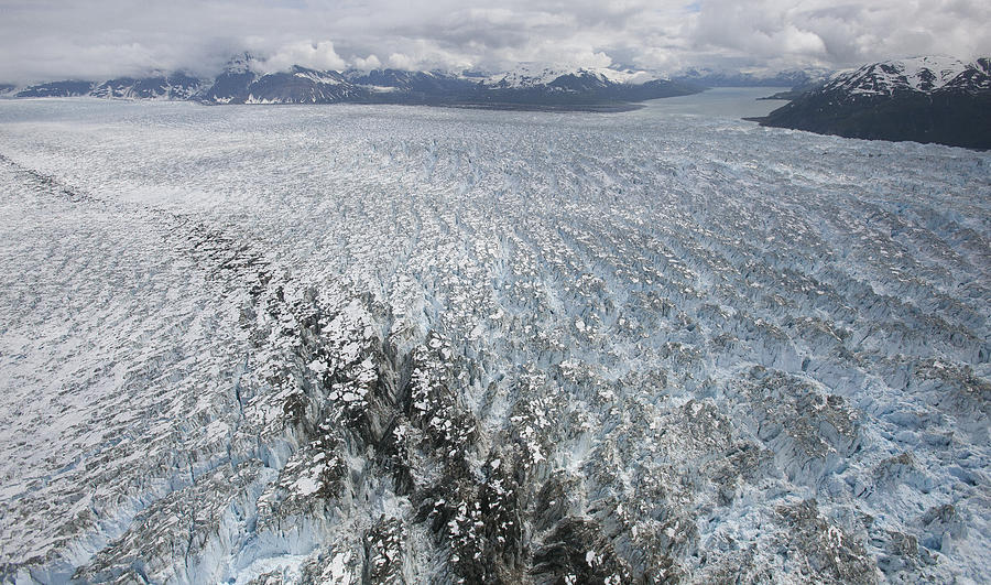 Hubbard Glacier, Gilbert Point Photograph by Matthias Breiter