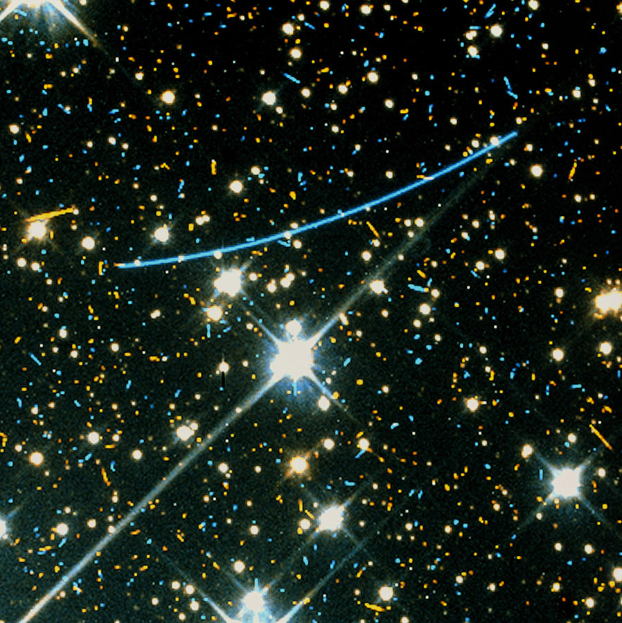 Centaurus Photograph - Hubble Space Telescope Image Of An Asteroid by Nasaesastscir.evans & K.stapelfeldt, Jpl
