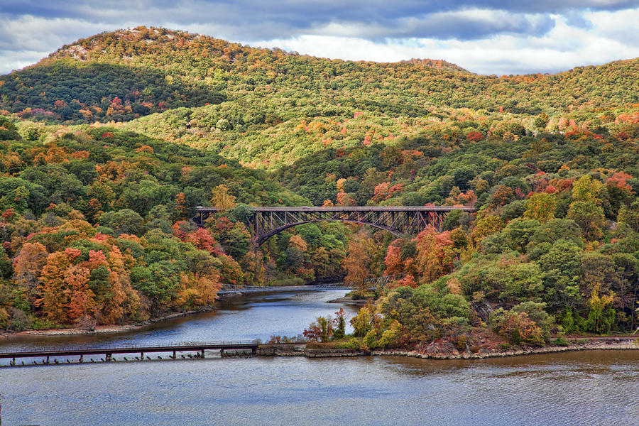 Hudson Valley Bridge by June Marie Sobrito