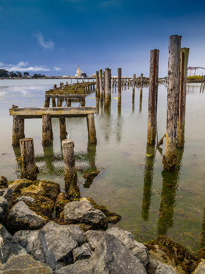 Humboldt Bay over Darkening Skies Photograph by Greg Nyquist