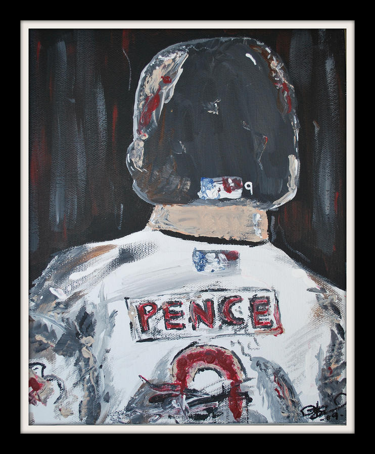 Hunter Pence Painting - Hunter Pence by Leo Artist