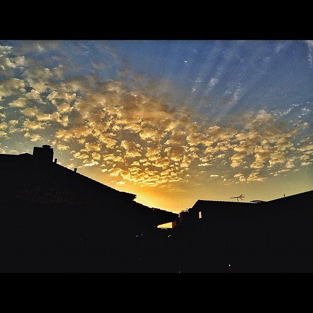 Clouds Photograph - Huntington Beach Sunset by Cory Ayers