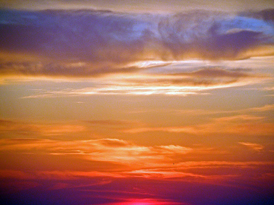 Huron Skies Photograph by Cyryn Fyrcyd