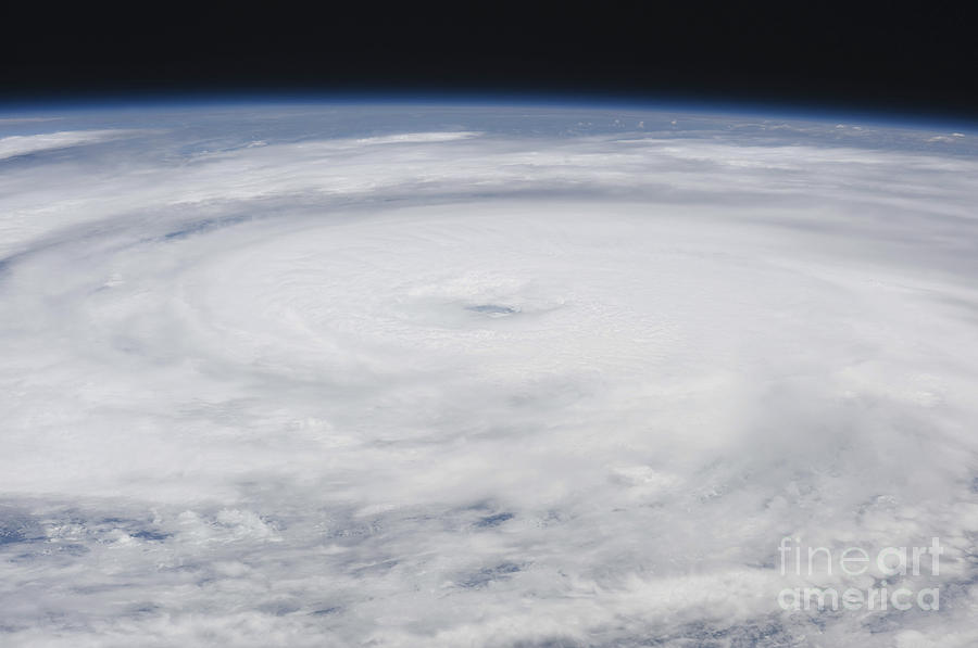 Hurricane Bill In The Atlantic Ocean Photograph by Stocktrek Images