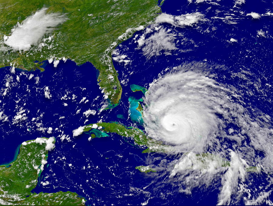 Hurricane Irene Near Cuba Photograph by Padre Art