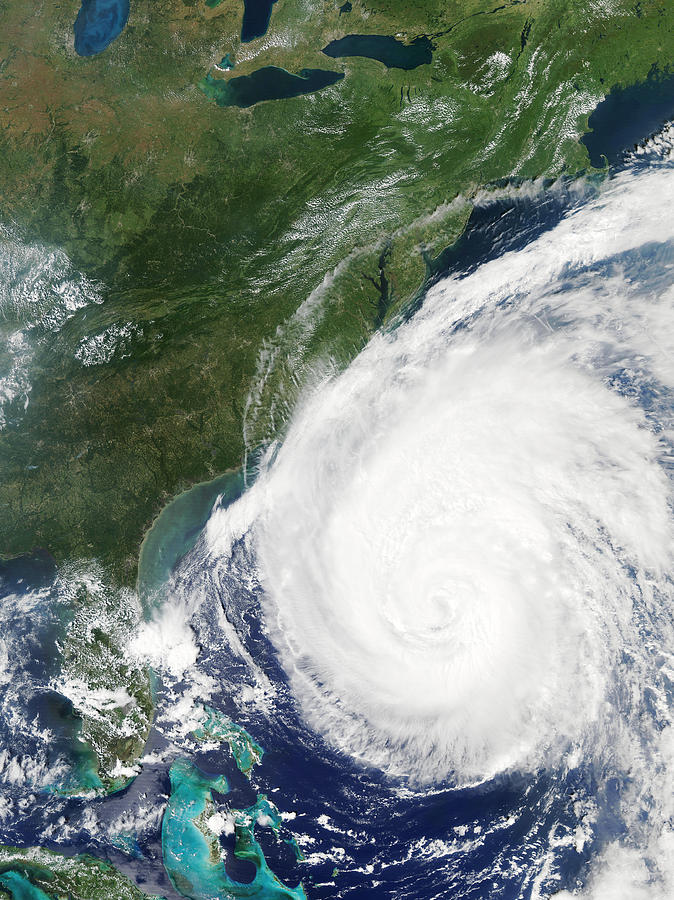 Hurricane Isabel, 17th September 2003 Photograph by Nasa - Fine Art America