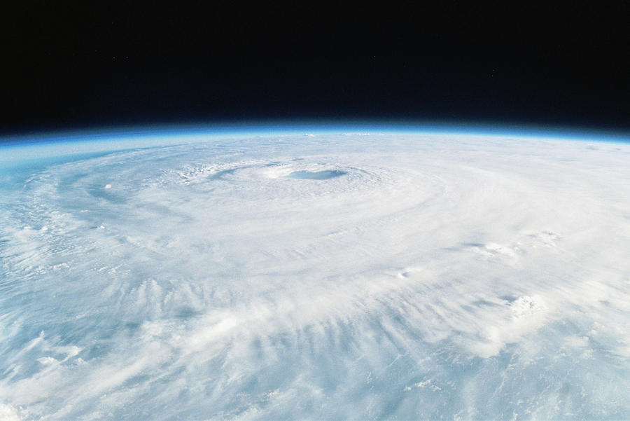 Hurricane Isabel Over Atlantic Ocean, Satellite View Photograph by Stocktrek