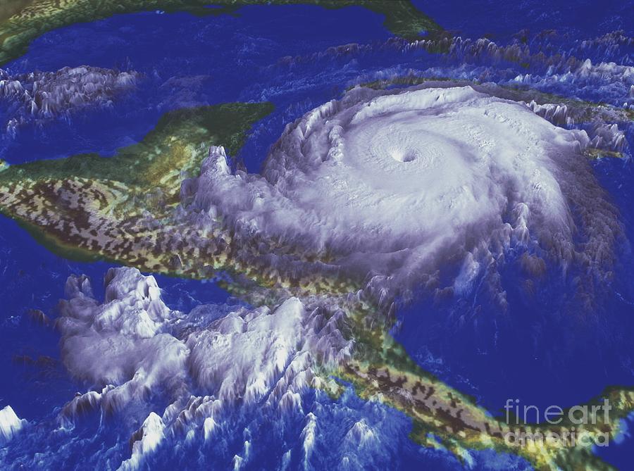 Hurricane Mitch Photograph by NASA / Goddard Space Flight Center