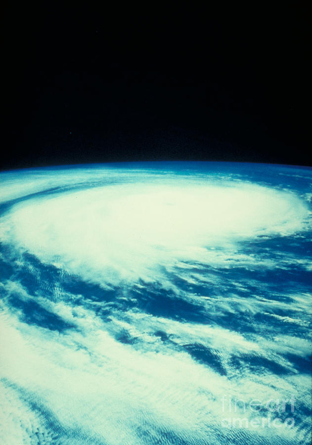 Science Photograph - Hurricane by Nasa