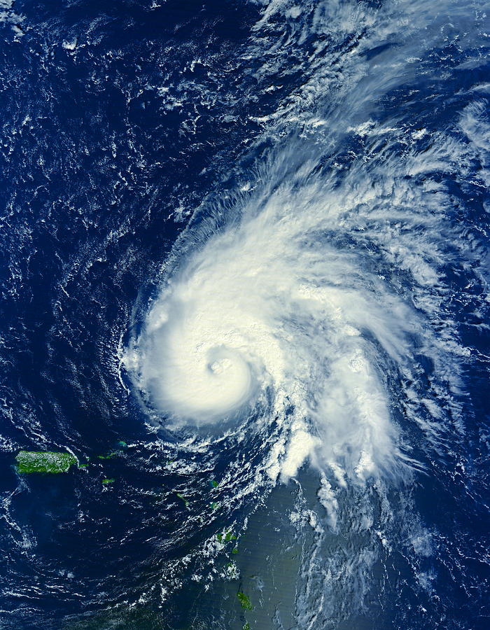 Hurricane Ophelia Near Puerto Rico Photograph by Padre Art