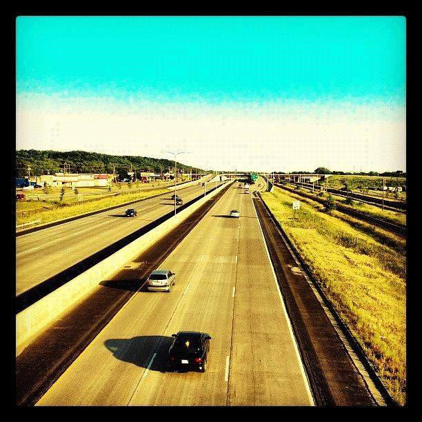 Cool Photograph - Hwy 61 #highway #61 #instagood by Shwa Moen