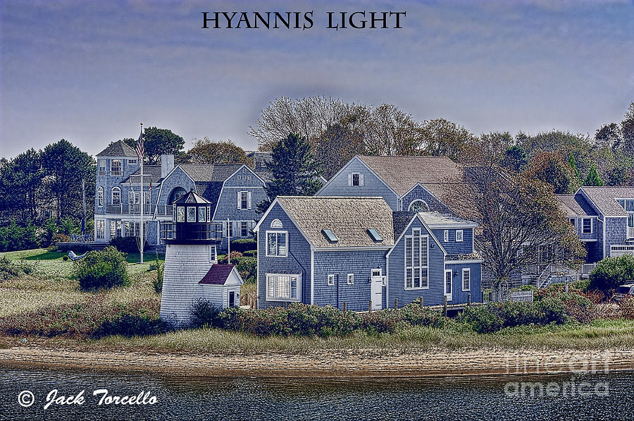 Hyannis Light - Cape Cod Photograph by Jack Torcello