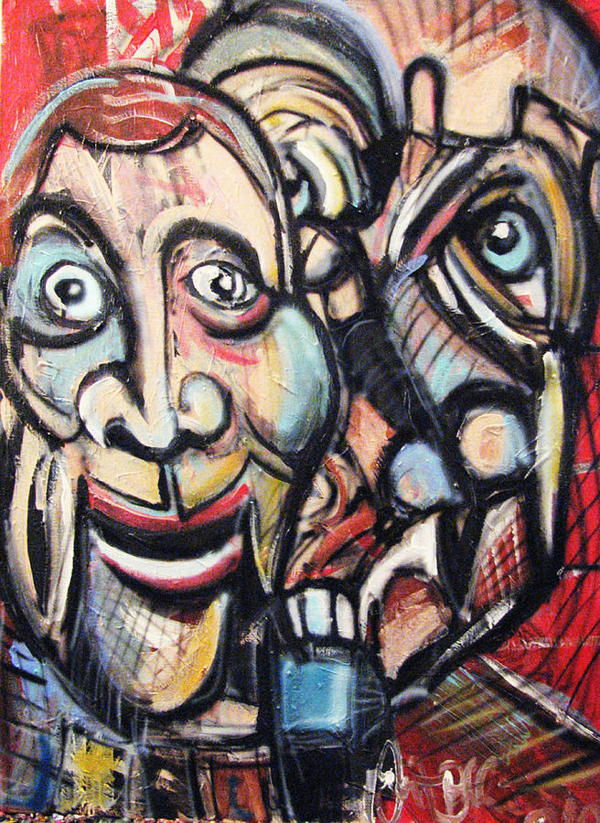 Hypocrisy Of A Smile by Jon Baldwin Art