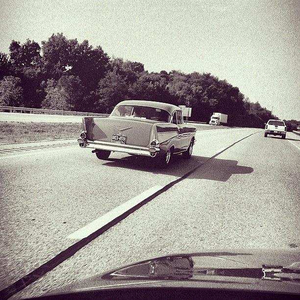 Vintage Photograph - I <3 Vintage Cars! Its Great To See by Amber Flowers