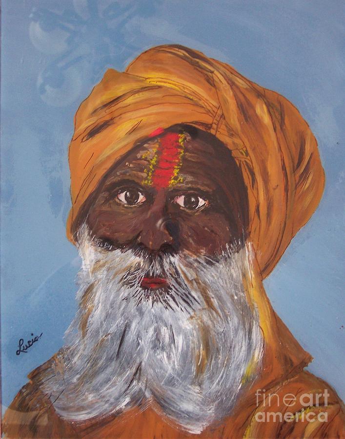 I Am A Sikh Painting by Lucia Grilletto | Fine Art America