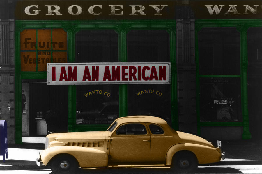 I Am An American Photograph by Andrew Fare