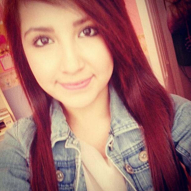 Me Photograph - I Dyed My Hair Red You Guys C: ....lol by Jocelyn Saavedra