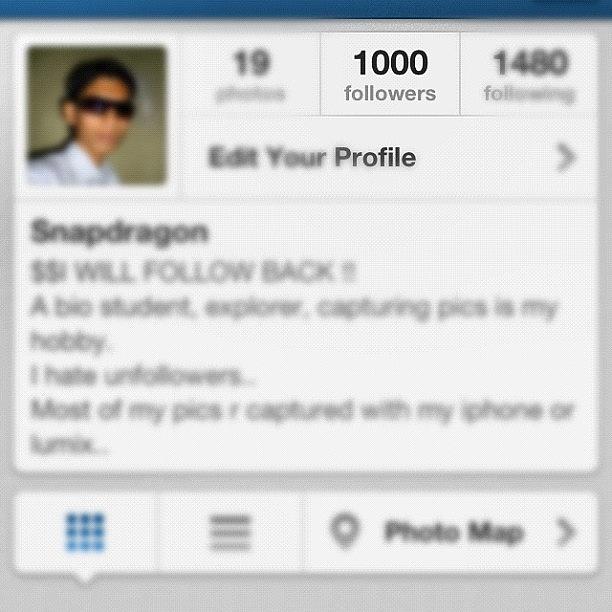 I Got My 1000th Follower (today My 5 Th Photograph by Mohamed Athnab