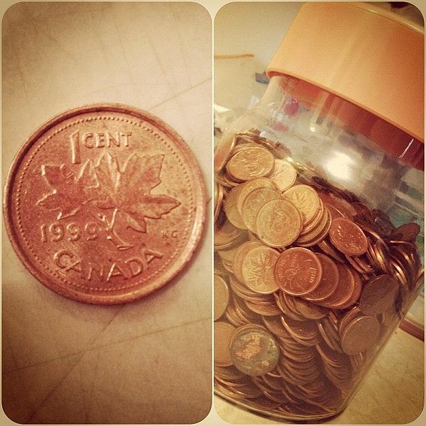Jar Photograph - I Have More Of This #coin Than Any by Katrina A