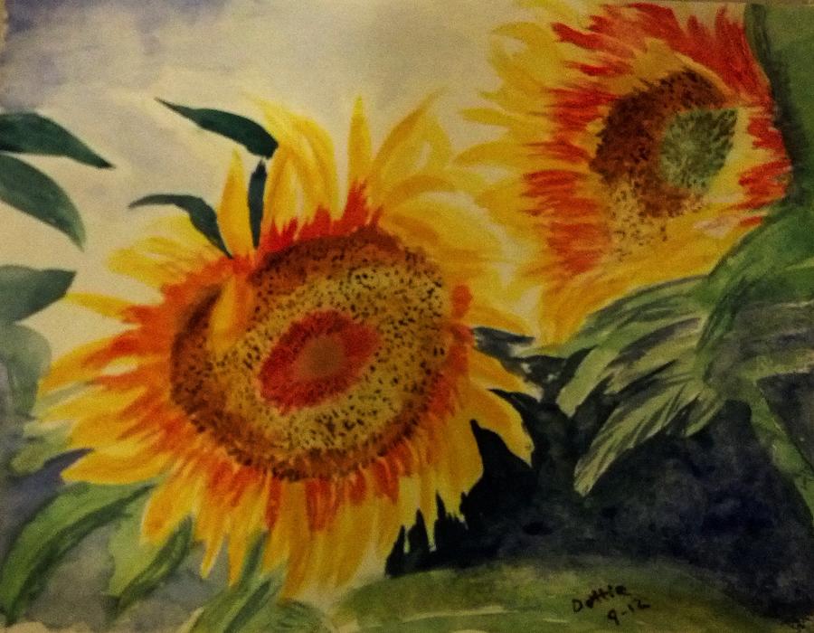 I Love Sunflowers Photograph by Dottie Gillespie