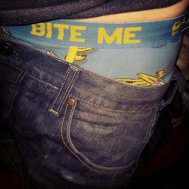 I Need New Boxers :/ Photograph by Laura Millar