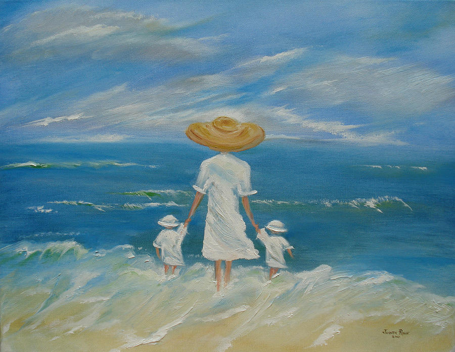 I Remember Mom Painting by Judith Rhue