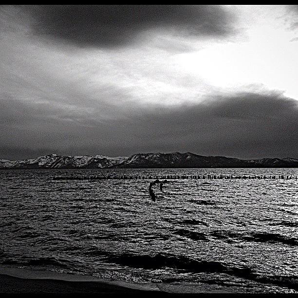 I Think Its Going To Snow. #laketahoe Photograph by Marguerite Spieker