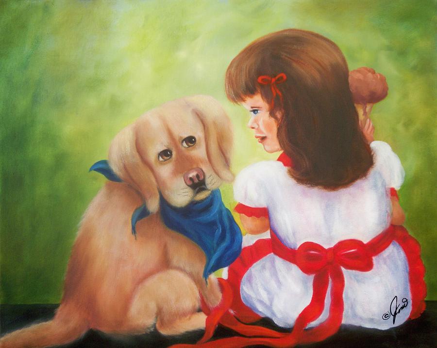I Thought I was Your Best Friend Painting by Joni McPherson