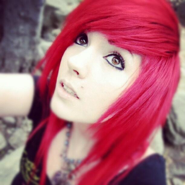 I Want My Hair This Red C: Photograph by Shayna Jake