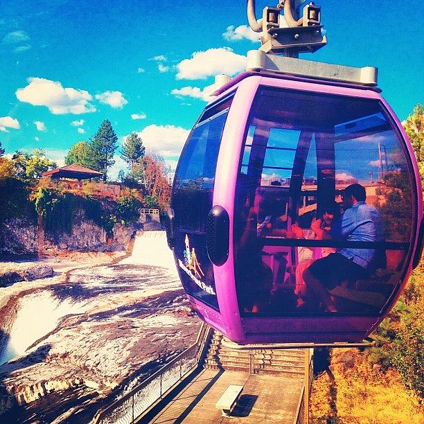 Spokane Photograph - I Was In A Gondola? Next To This One by Trey Rucker