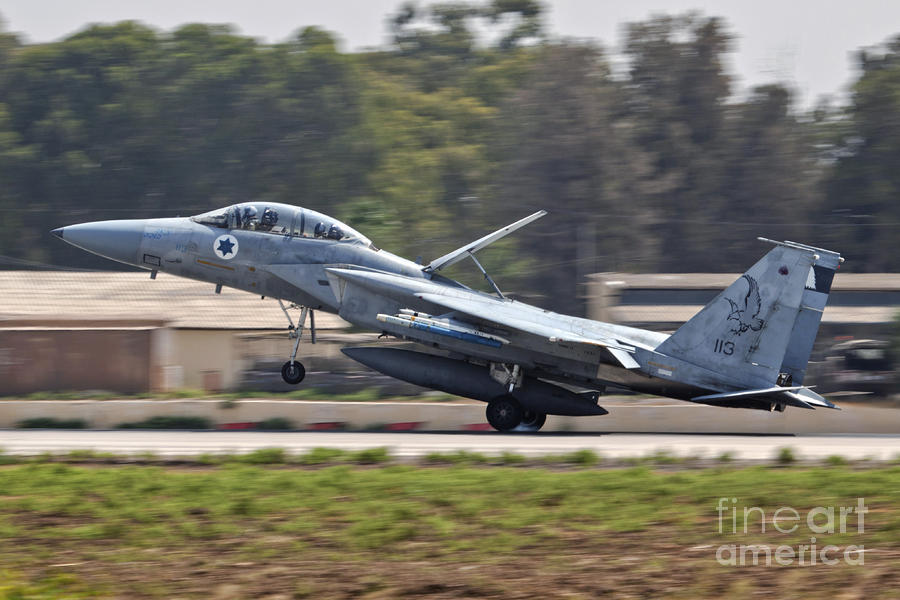 IAF F-15C Fighter jet Photograph by Nir Ben-Yosef
