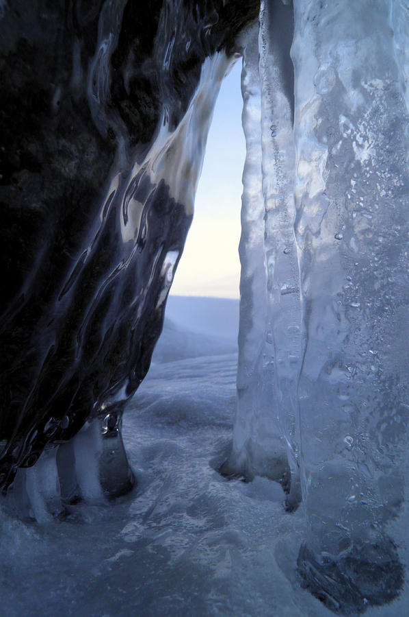 Ice Cave Doorway Photograph by Sami Tiainen
