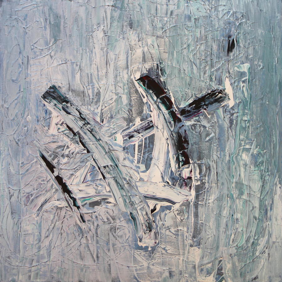 Ice Field Painting by Madeleine Arnett
