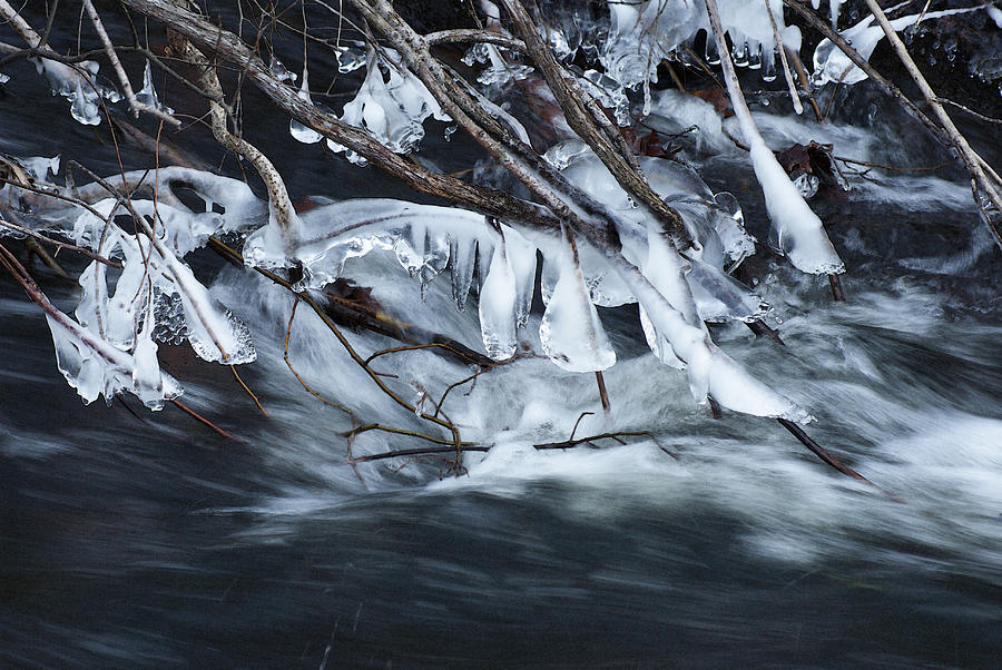 Ice Formations Photograph by Margie Avellino