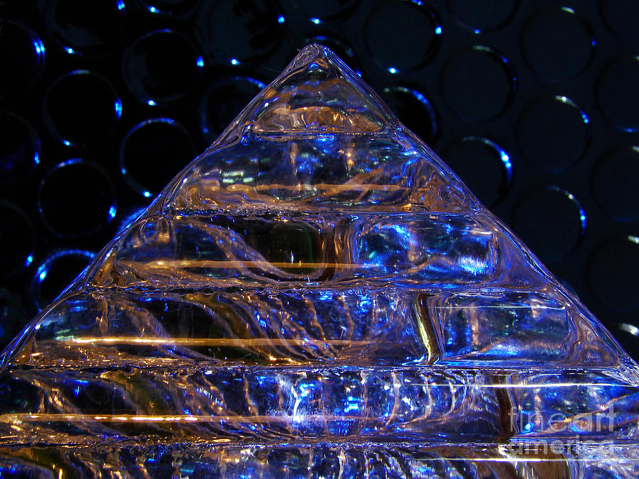 Ice Pyramid Photograph by Mark Holbrook