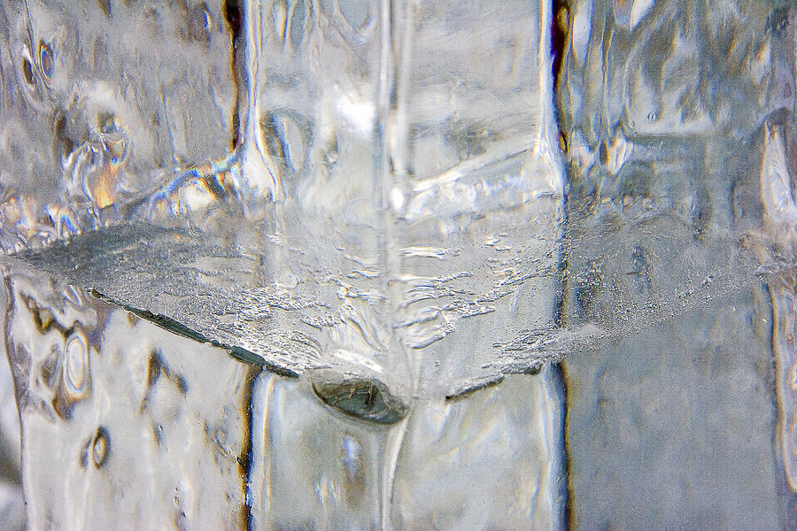Ice Series 10 Photograph by John Bartosik