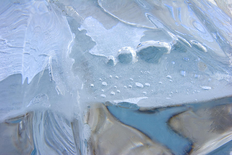 Ice Series 9 Photograph by John Bartosik