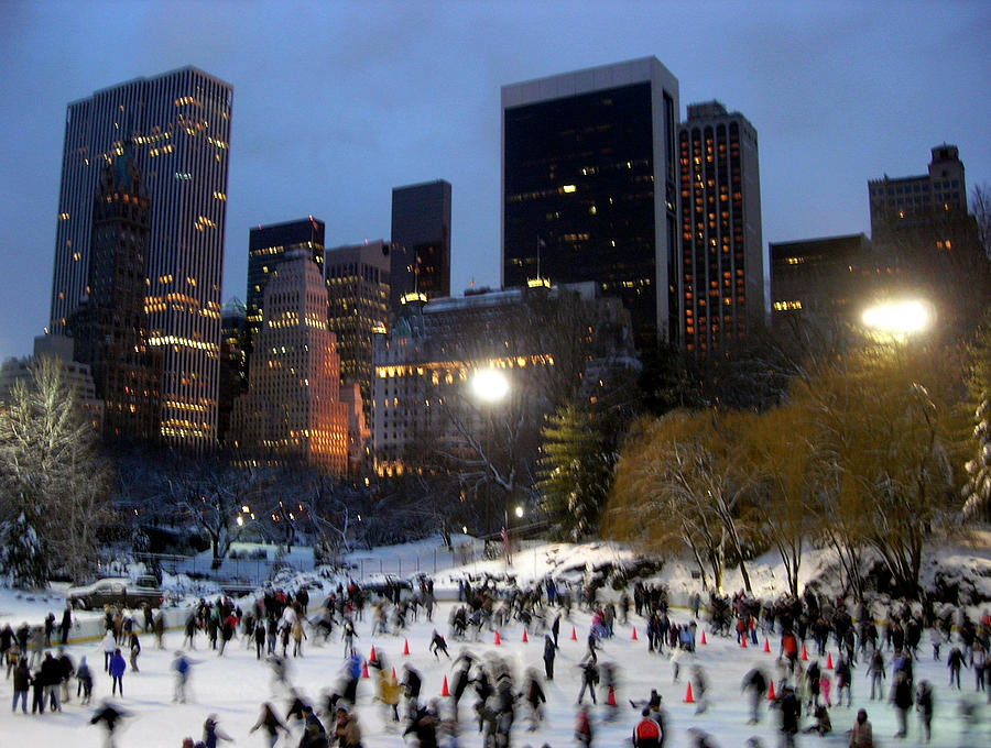 Ice Skating In Central Park Photograph By Daniela Kriva Fine Art America   Ice Skating In Central Park Daniela Kriva 