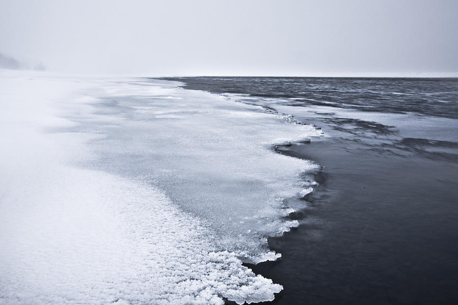 Ice water Photograph by Hordur Finnbogason - Pixels