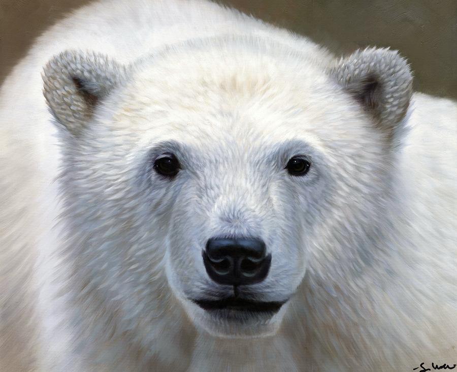 Icebear Portrait Painting by Tian Wu