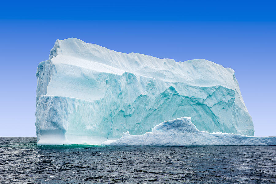 Iceberg Off The Newfoundland Coast Photograph by Aluma Images
