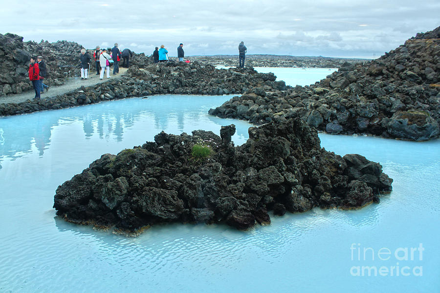 Iceland Photograph - Iceland - Blue Lagoon 02 by Gregory Dyer