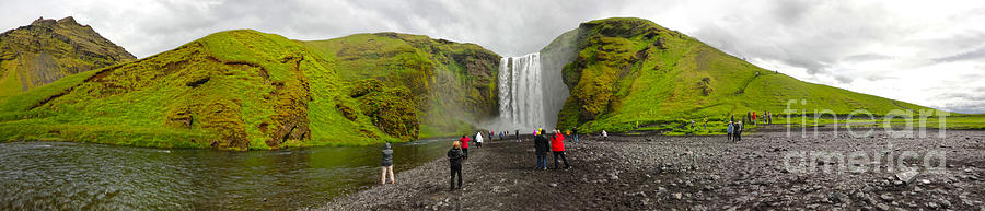 Iceland Skogar Waterfall 10 Photograph by Gregory Dyer
