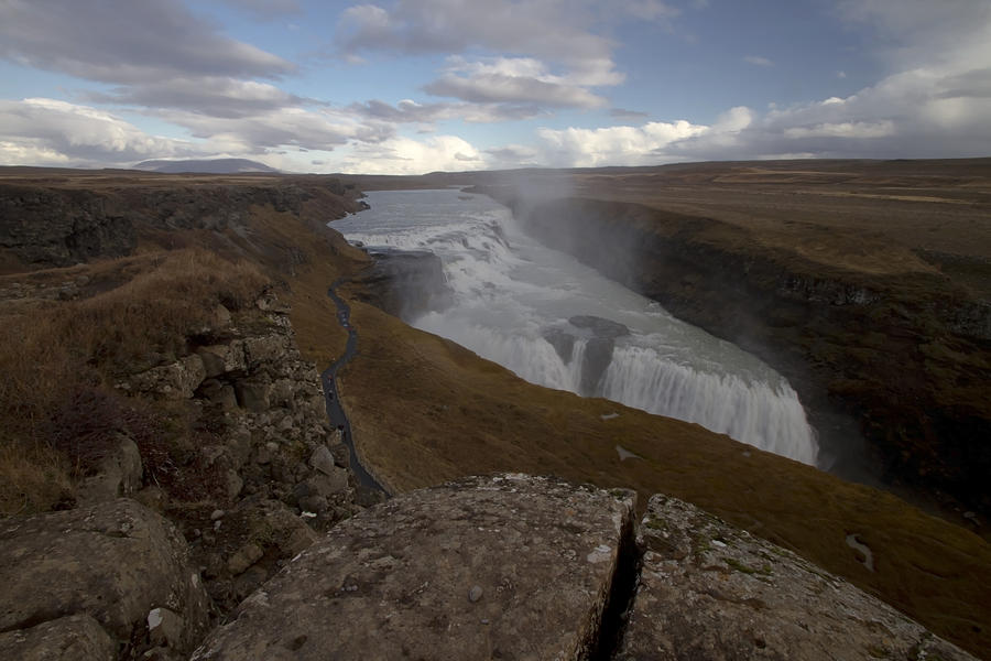 Icelandic waterfall falls Photograph by Sven Brogren