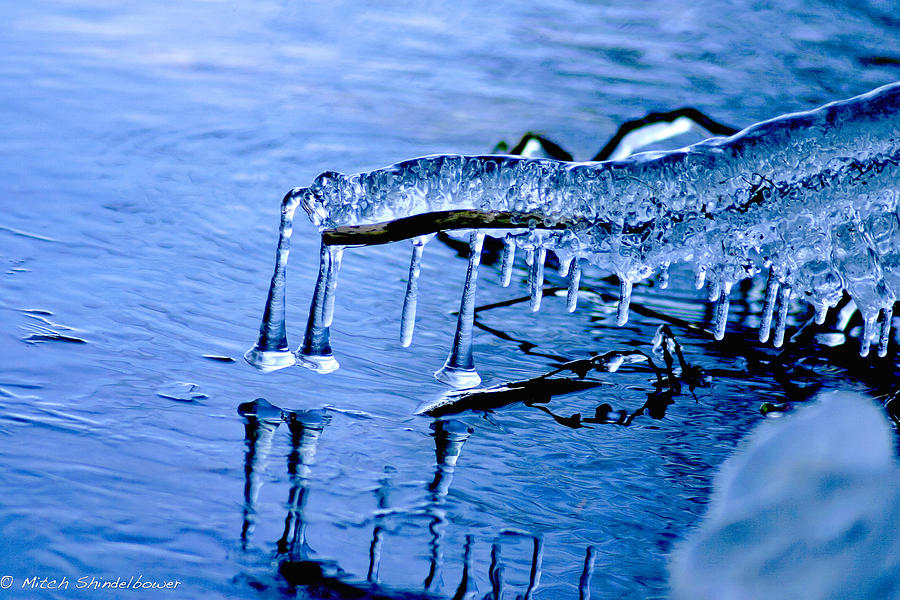 Icy Reflections Photograph by Mitch Shindelbower