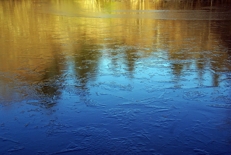 Icy Reflections Photograph by Rod Jones