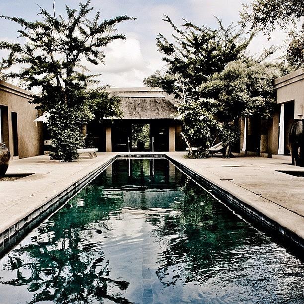 House Photograph - Idyllic! #house, #vacation, #pool by Johan Van Zyl