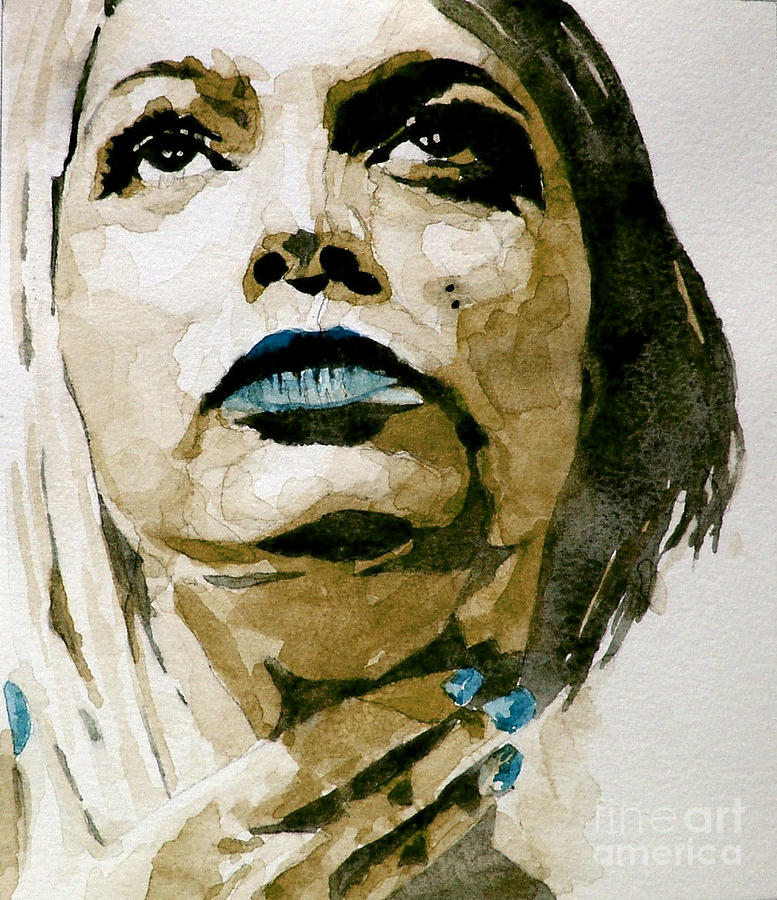 Portrait Painting - If theres a big guy up there by Paul Lovering