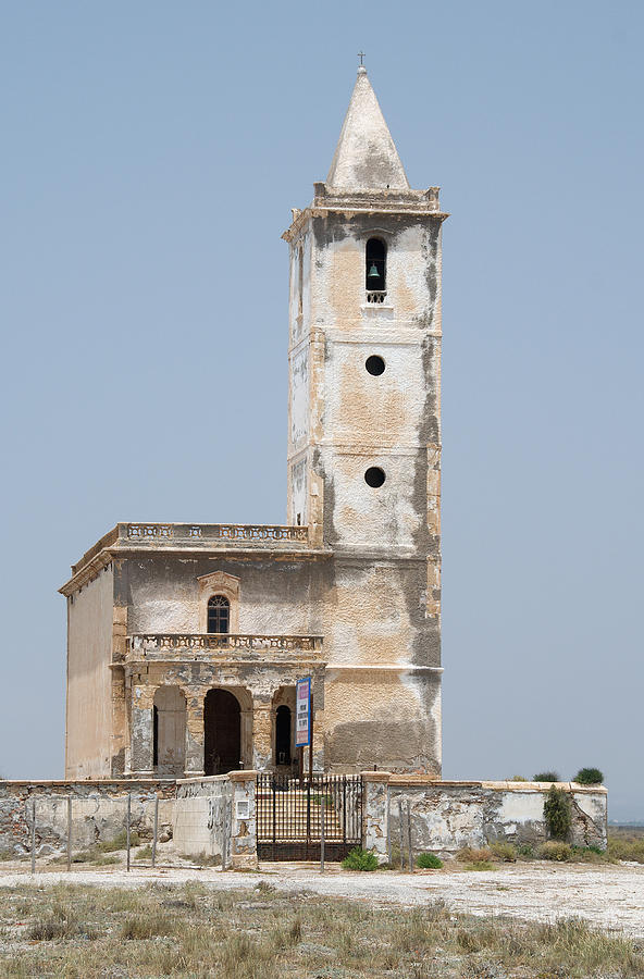Iglesia De Las Salinas Cabo de Gata  Photograph by David Kleinsasser